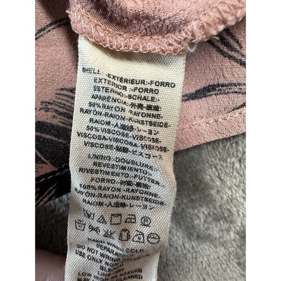 Free People Lena Mini Dress Floral Print Rose Black Red Drawstring Waist sz Smal - Picture 6 of 10